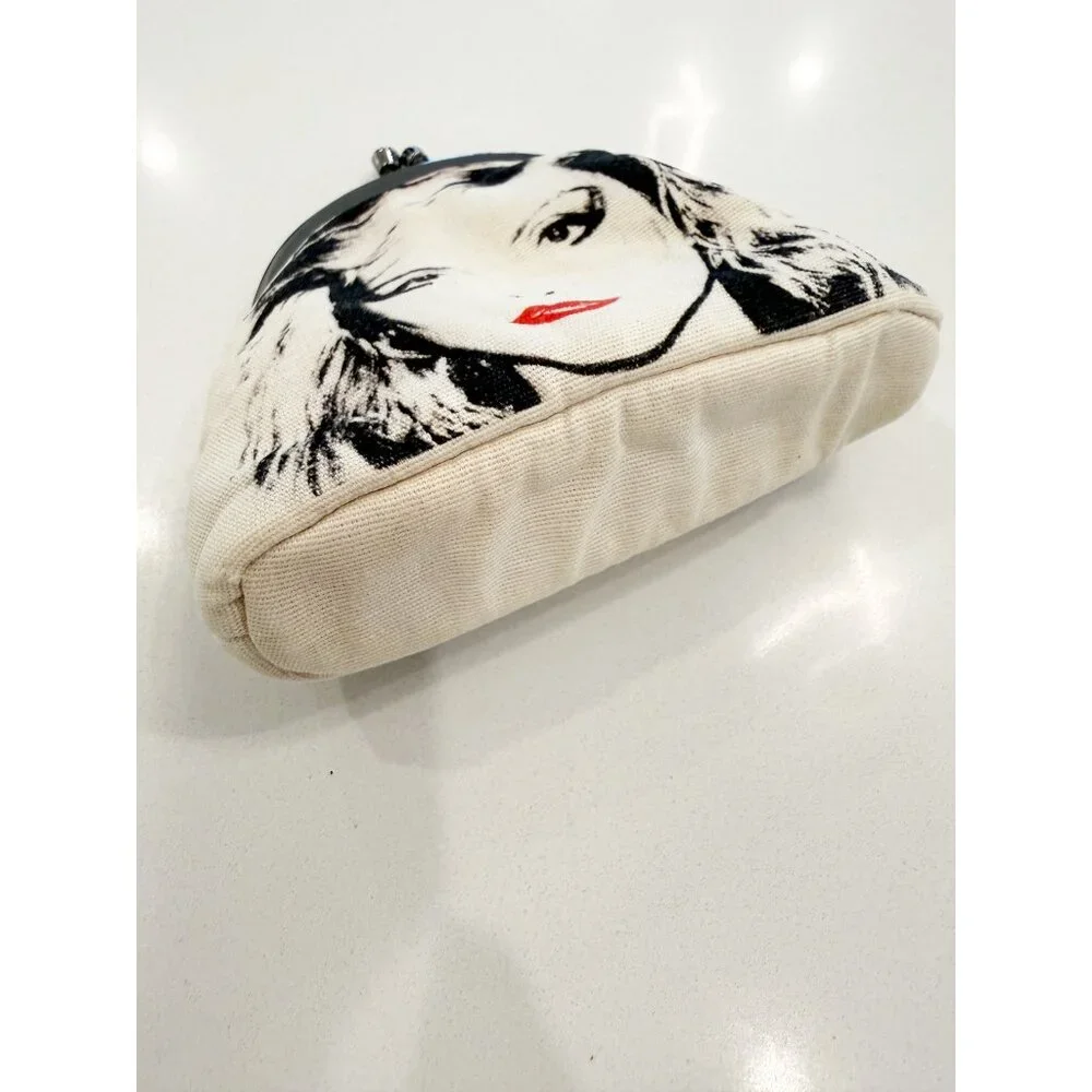 Andy Warhol x Philip Treacy Kiss Lock Coin Purse - Picture 3 of 13